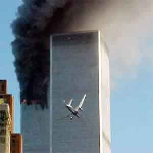 9:05am, 2nd plane, Flight 175, hits78-84th floors of South Tower