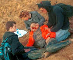 Rachel Corrie died as a result of being run over by the bulldozer.